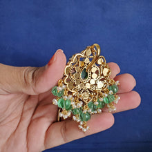 Load image into Gallery viewer, 92.5 Silver Moissonite Pendant With Gold Plating