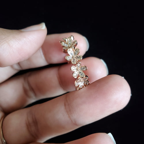 WESTERN CZ RING Rose Gold