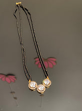Load image into Gallery viewer, Reserved For Swetha Reddy And Lavanya Venkat Ramesh  Cz Classic Mangalsutra With Gold Plating