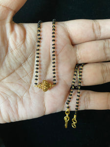 PREORDER Nakishi Ball Pendant Black Bead Chain