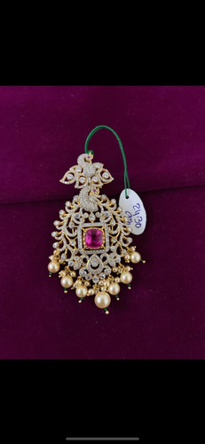 PREORDER 92.5 Silver Pendant With Gold Plating