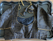 Load image into Gallery viewer, Pure Raw Silk Checks Blouse